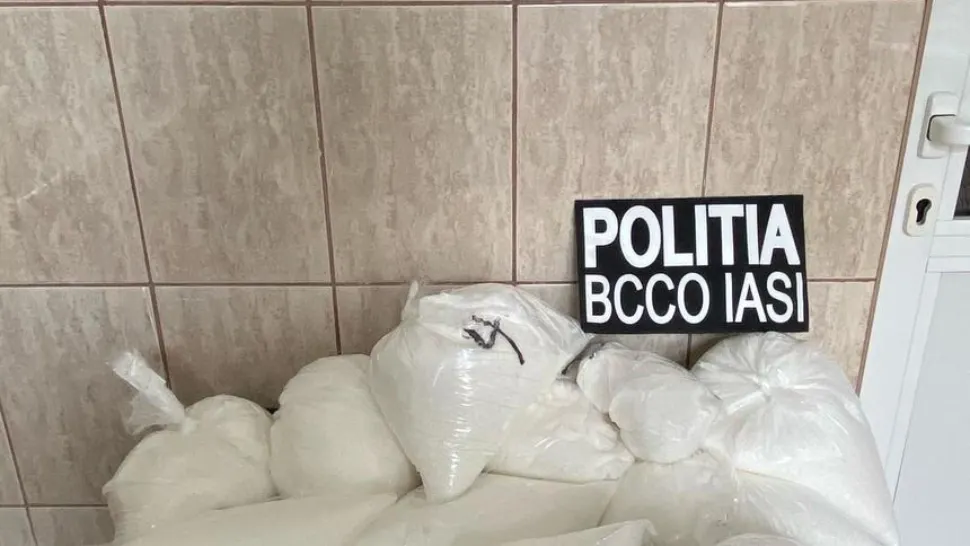 20 de kilograme de ketamină, confiscate de poliţişti şi procurorii DIICOT Iaşi. Metoda INCREDIBILĂ prin care ajungeau drogurile în țară