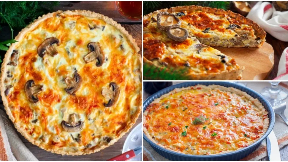 Tartă de pui cu ciuperci. Rețeta simplă și delicioasă de care te vei îndrăgosti. Este perfectă atât pentru prânz, cât și pentru cină