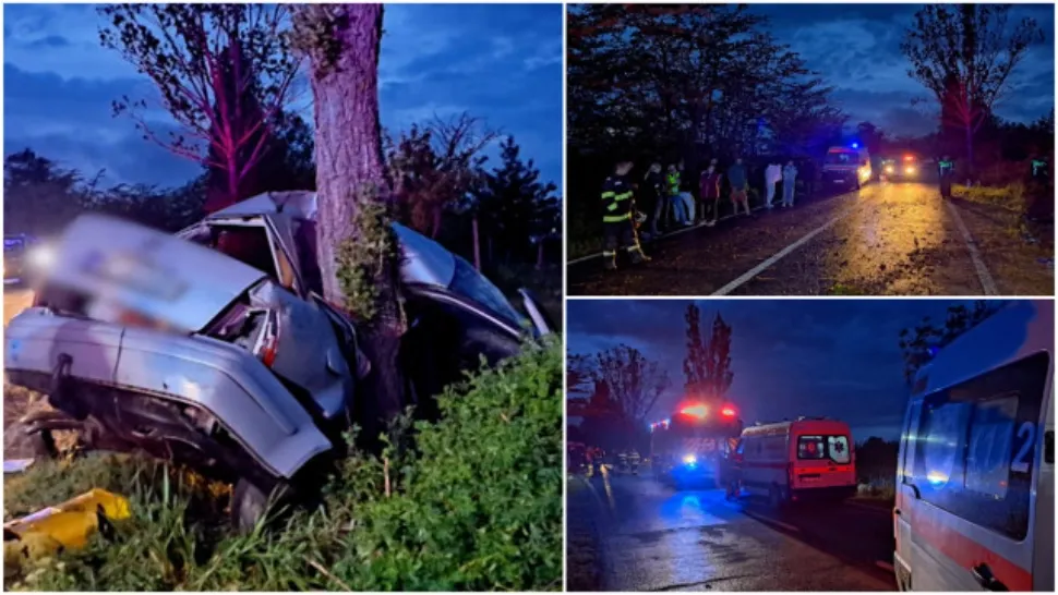 Tragedie pe o șosea din România: un tânăr și-a pierdut viața, altul este în stare critică