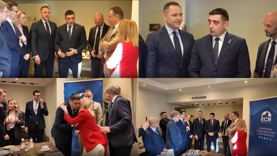 George Simion, negocieri pentru țară cu greii Europei. Ce i-a spus Giorgia Meloni candidatului suveraniștilor la alegerile prezidențiale 