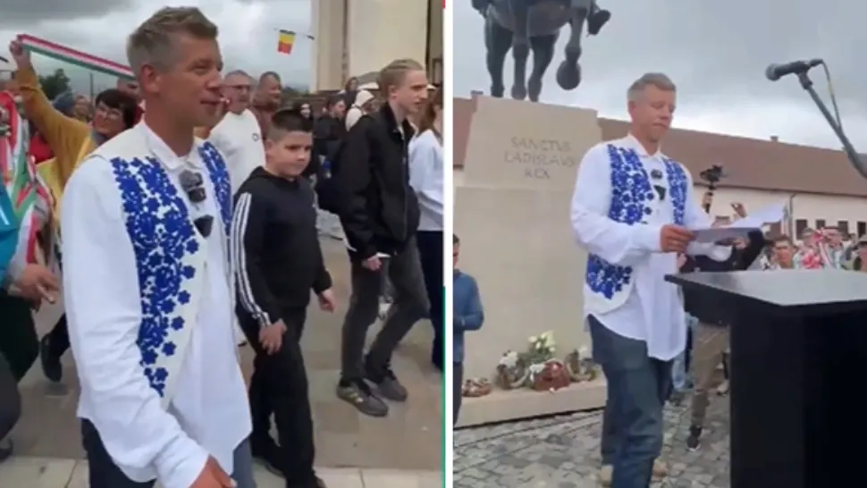 Liderul opoziției maghiare își face campanie în România. Adversarul lui Viktor Orban se plimbă prin țară și îl denigrează pe George Simion