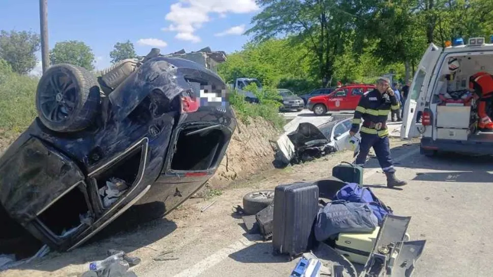 Grav accident rutier în Vrancea: șapte victime în urma coliziunii a două autoturisme