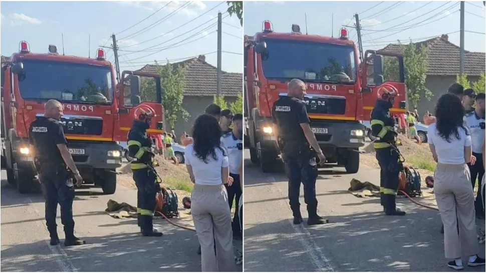 Accident grav în Bihor. Doi adolescenți, transportați la spital în urma impactului dintre o motocicletă și două mașini 