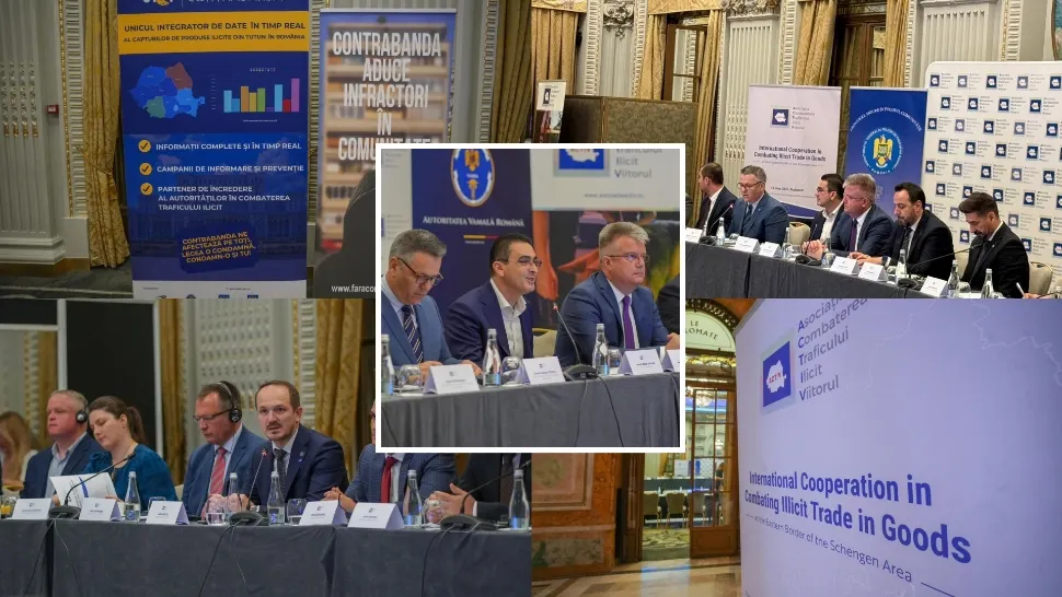 Conferință internațională la București: Cooperarea Internațională în Combaterea Traficului Ilicit de Mărfuri la Frontiera Estică a Spațiului Schengen