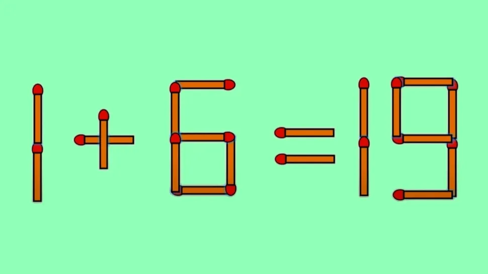 Test IQ de weekend! Descoperă cât ești de deștept și corectează 1+6=19