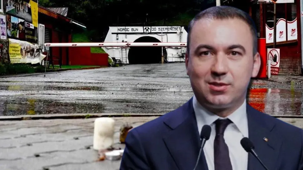 Ministrul Economiei, despre stadiul lucrărilor la salina Praid: ”Trebuie să oprim apa să se infiltreze în galerii. Experții analizează situația”