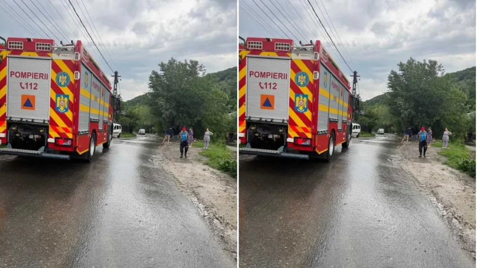 Prăpăd în Prahova! Drumuri și gospodării inundate în urma ploilor torențiale