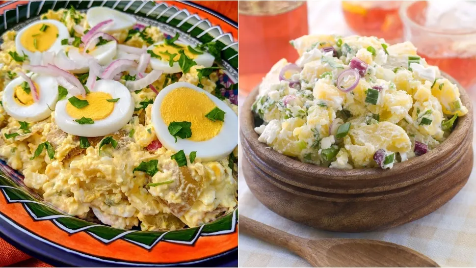 Salată de cartofi noi, cu ouă și maioneză. O rețetă simplă și delicioasă pe care trebuie să o încerci vara aceasta 