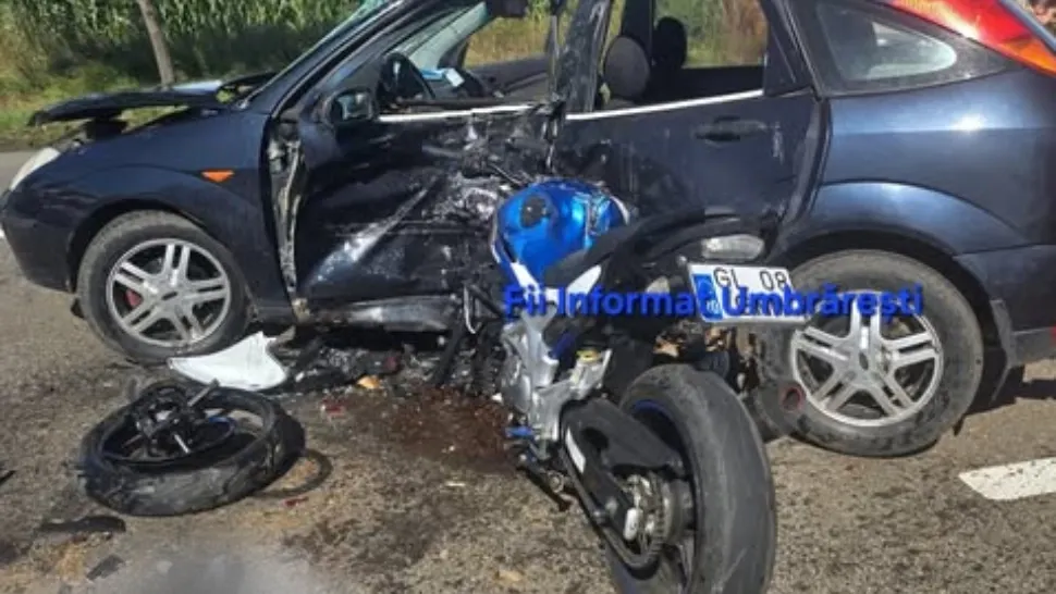 Accident tragic pe E85, în județul Vrancea. Doi oameni au murit, după o ciocnire la mare viteză - FOTO