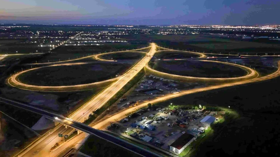 Autostrada A0 Sud este completă: AKTOR a dat în trafic Lotul 3 - FOTO