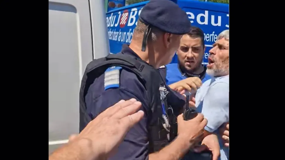 Scandal uriaș. Jandarmii nu lasă agricultorii să participe la protestul împotriva lui Bolojan din Piața Victoriei VIDEO