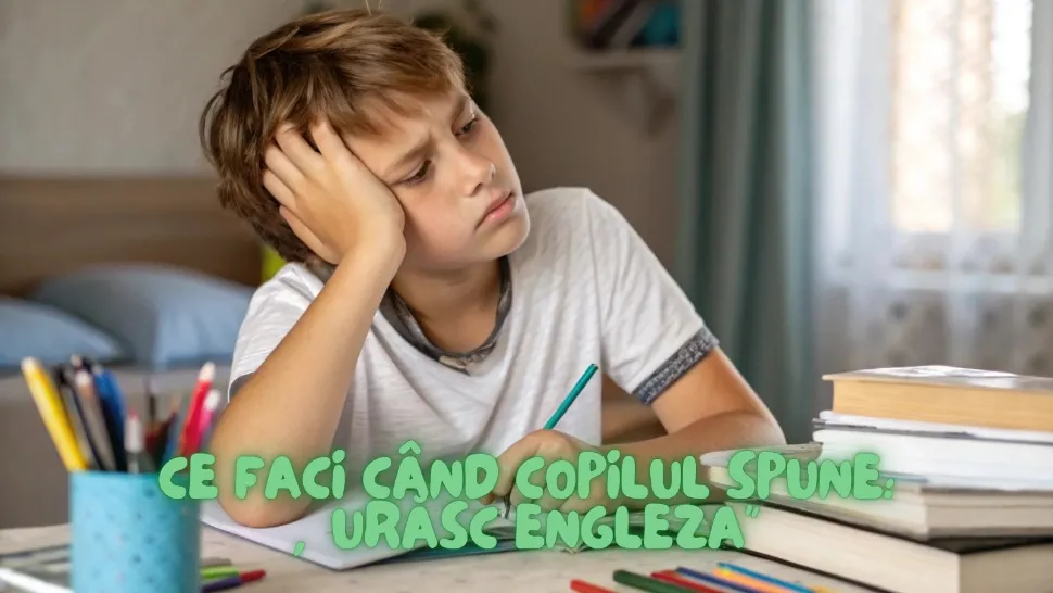 Ce faci când copilul spune: „Urăsc engleza” (P)