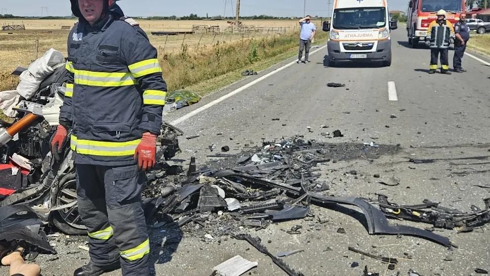 Accident grav în județul Arad. Două persoane, o femeie și un bărbat, au decedat 