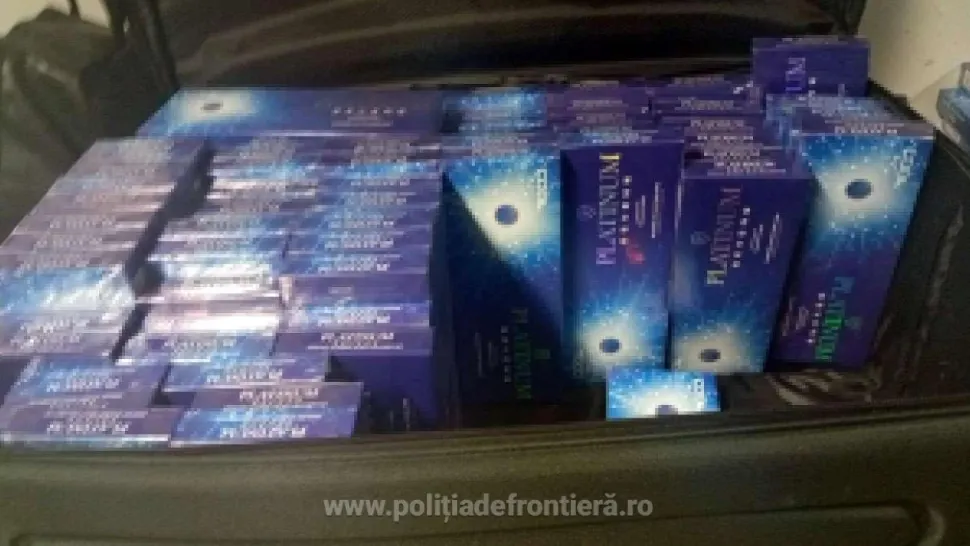 Doi români prinși cu aproximativ 2.700 de pachete cu ţigări, pe Aeroportul Otopeni: marfa, adusă din Dubai 