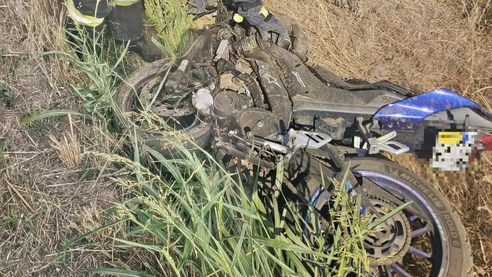 Coliziune violentă pe un drum din județul Giurgiu! Un tânăr motociclist de 17 ani și-a pierdut viața