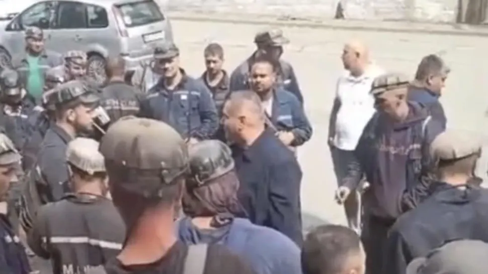 Situație critică în Valea Jiului. Minerii s-au blocat în subteran, pentru că n-au primit salariile. Ministrul Ivan spune că banii au fost livrați VIDEO