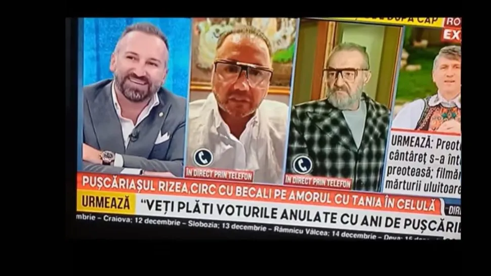 Circ monstru cu pușcărie și acuzații șocante la televiziunea fugarului VIDEO