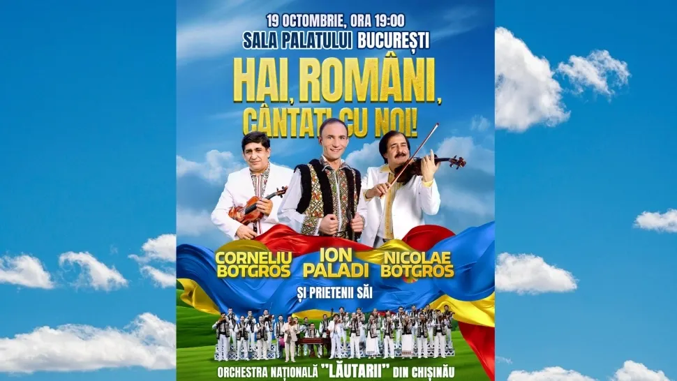 Ion Paladi revine pe scena Sălii Palatului, din București, cu un concert extraordinar. Realitatea Star este partener media