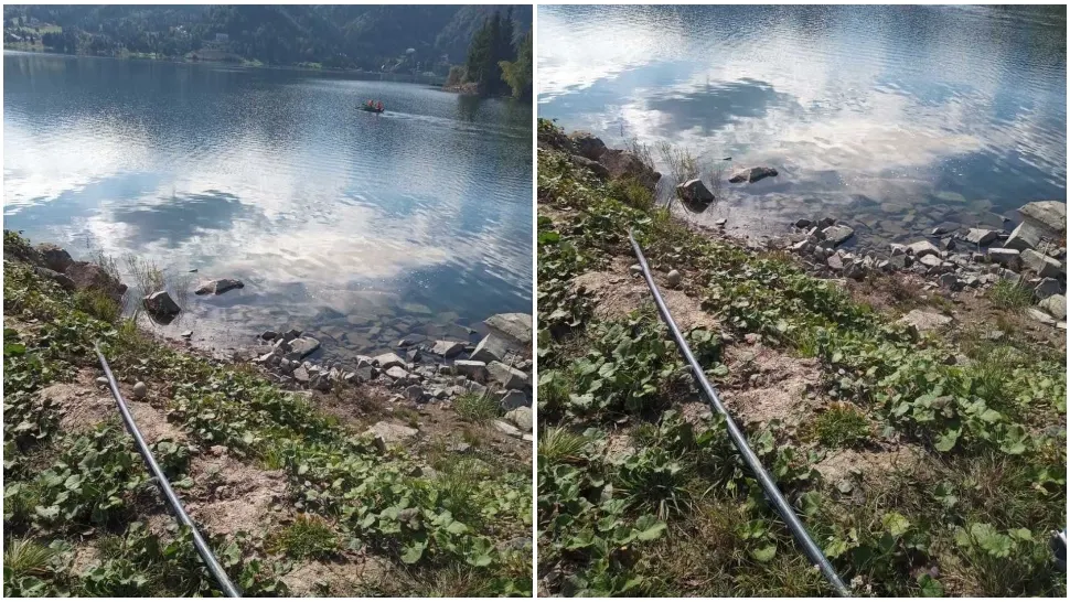 Deversări ilegale de ape uzate în lacul Colibița. Operator economic, amendat cu 30.000 de lei