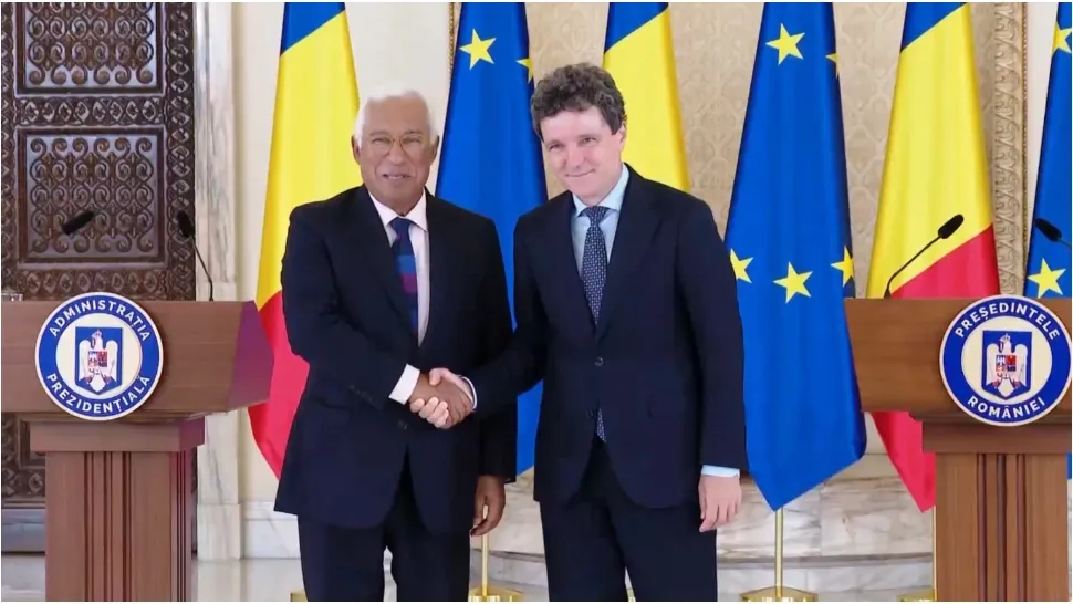 Nicușor Dan, întâlnire crucială cu preşedintele Consiliului European, António Costa. Ce au discutat cei doi lideri