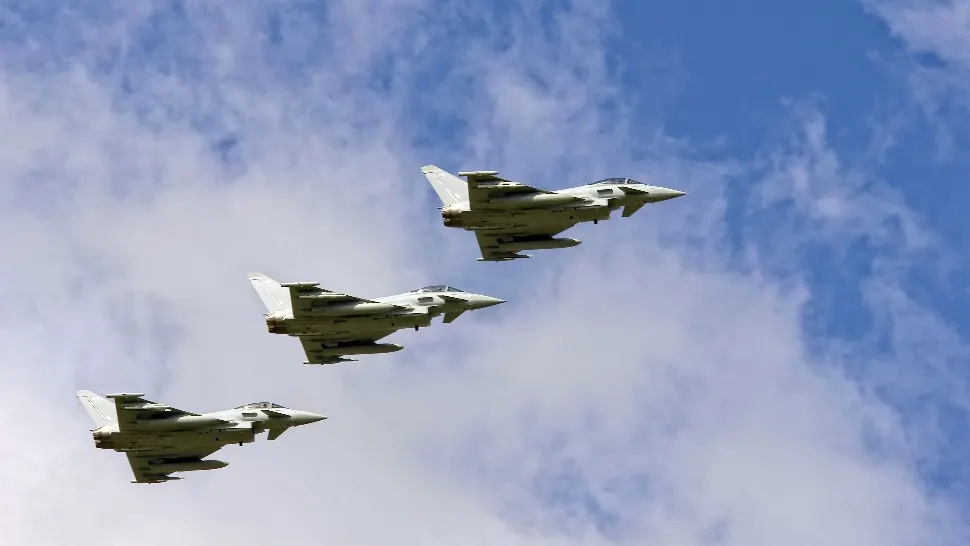 Alertă la Marea Neagră! Grup de drone aeriene, interceptate aproape de Sulina: zona, survolată de avioane de luptă Eurofighter