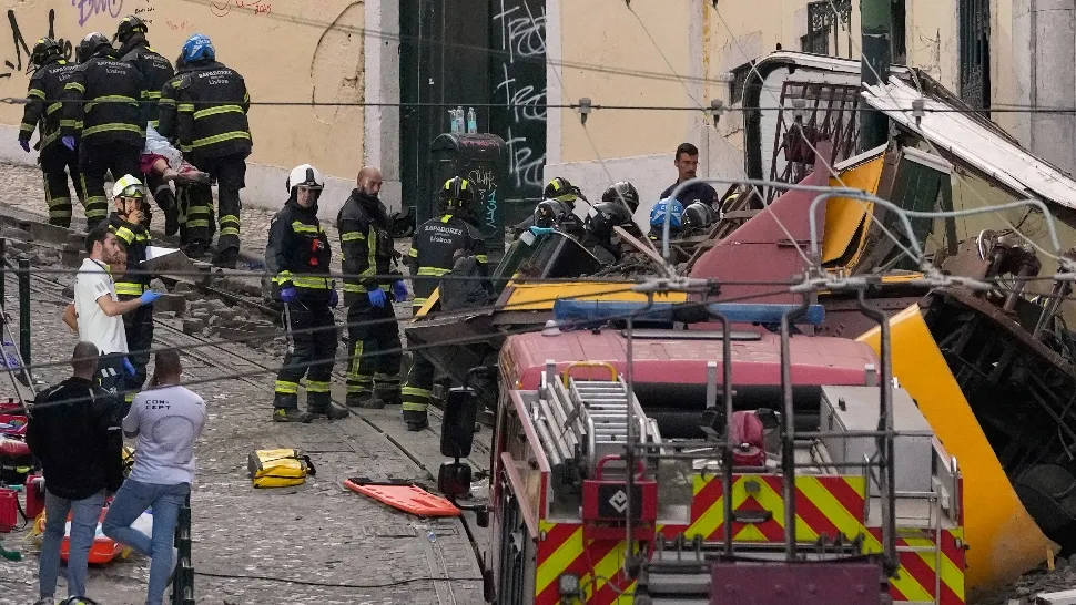 Portugalia, în DOLIU NAȚIONAL după tragedia funicularului Gloria, soldată cu 15 morți