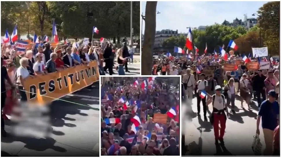 Proteste de amploare, francezii sărăciți de Macron îi cer demisia. Oamenii amenință că vor paraliza autostrăzile și gările 