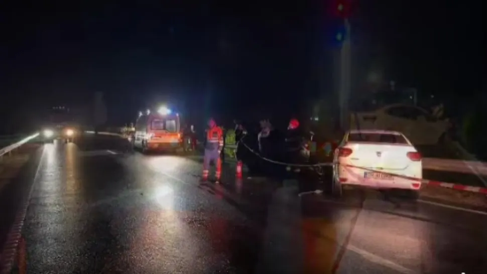 Accident rutier pe E70, la ieșirea din Roșiori de Vede – traficul, blocat pe ambele sensuri