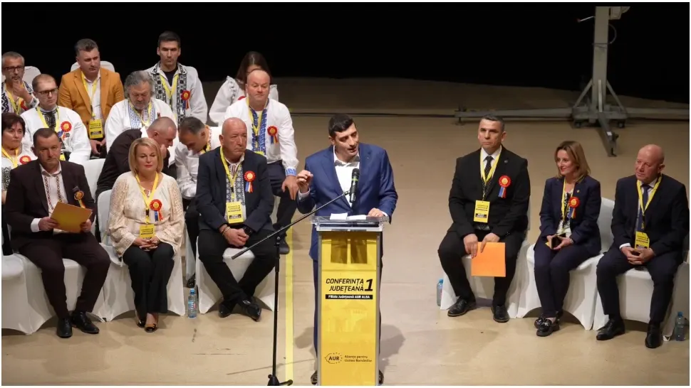 George Simion, la Alba Iulia: ”Suntem deschiși să punem umărul la reunificarea României”