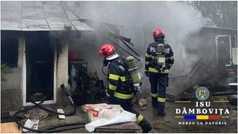 O femeie de 70 de ani a murit arsă de vie în propria casă. Focul a pornit de la jarul căzut din sobă