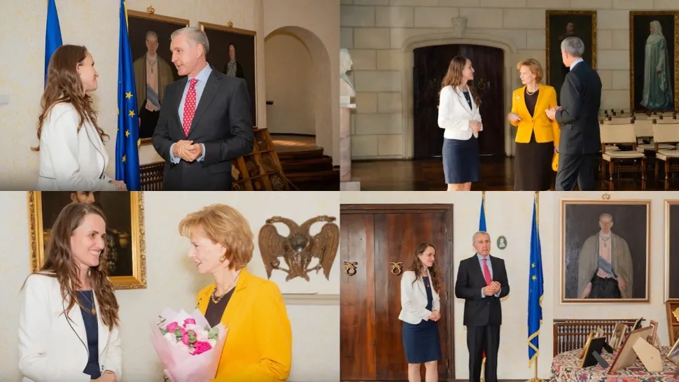Cum încearcă rezista de la Externe să își ”spele” gafele. Oana Țoiu, vizită de imagine la Familia Regală 