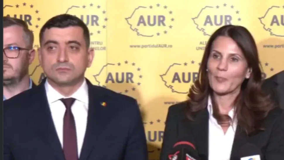 George Simion: „Vă ascult doar pe voi, pe români: AUR o susține pe Anca Alexandrescu!”