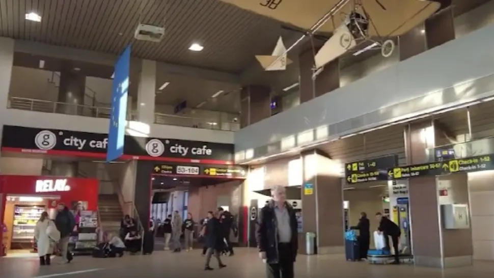 Fast-food de lux în aeroportul din București. Prețuri uriașe pentru clienți