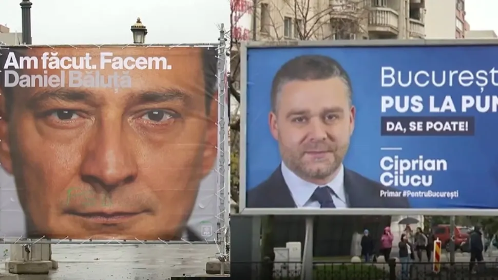 Candidaților le e rușine să se afișeze cu partidele lor. Cum încearcă Băluță și Ciucu să dea impresia că sunt „oameni noi”