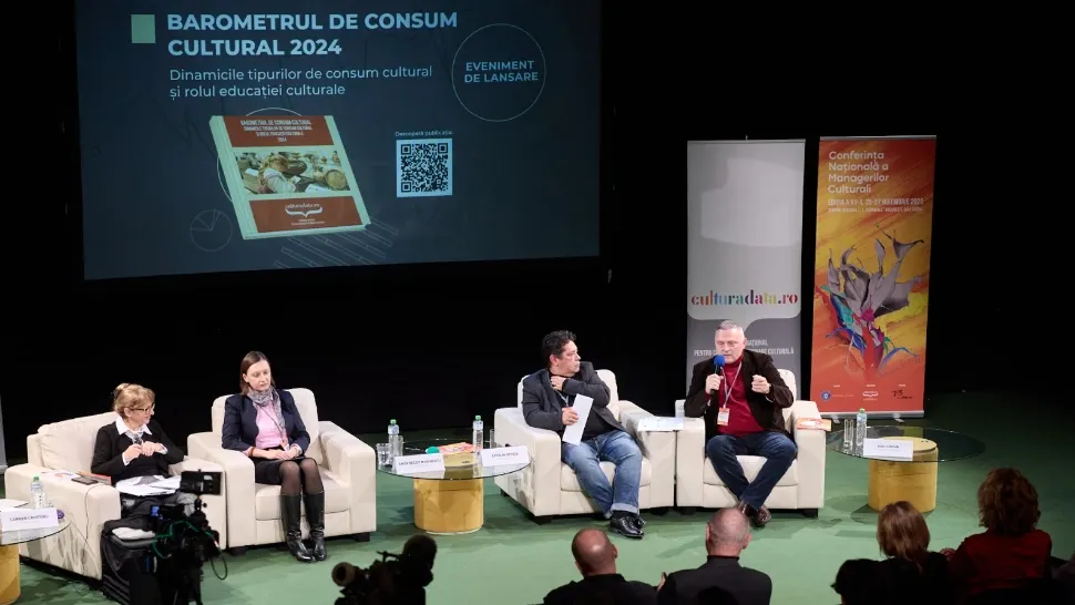 Barometrul de Consum Cultural 2024 semnalează nevoia unei politici culturale coerente