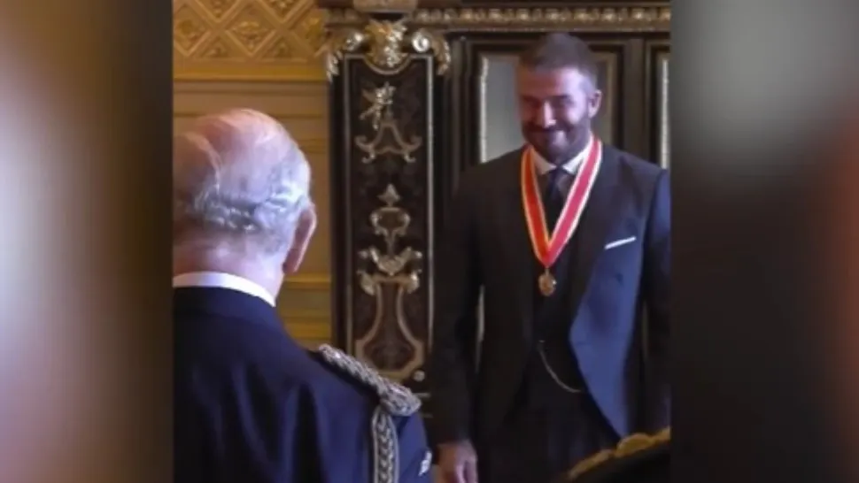 Eveniment grandios la Castelul regelui Charles cu David Beckham