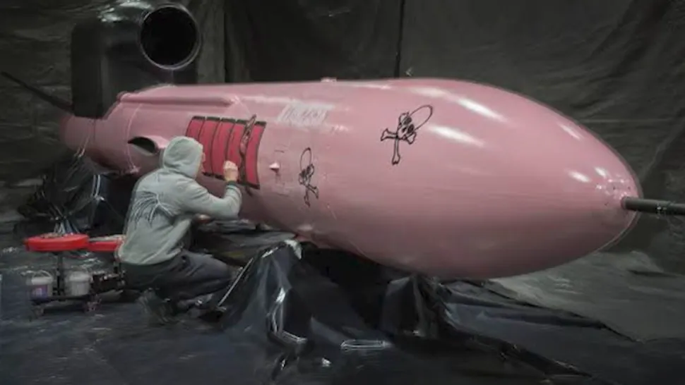 Ucrainenii îl vânează pe Vladimir Putin cu racheta roz Flamingo. Fondurile pentru producția sa au fost strânse prin chetă   