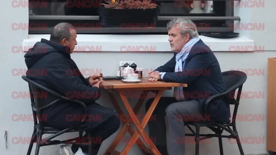 Apariție rară în Capitală. Doi ofițeri străini aflați sub acoperire la București, surprinși la o cafenea - FOTO 