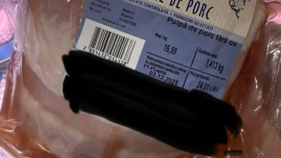 Avertisment ANPC privind carnea ambalată: lichidul în exces poate indica probleme de calitate