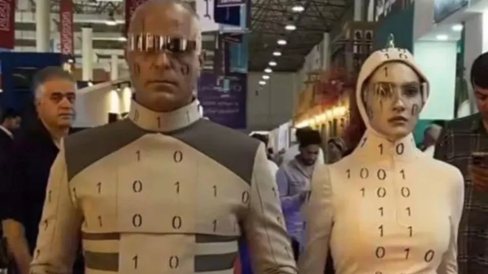 Iranul a vrut să se laude cu „roboți umanoizi avansați”. Cei doi s-au dovedit a fi, de fapt, oameni deghizați - VIDEO