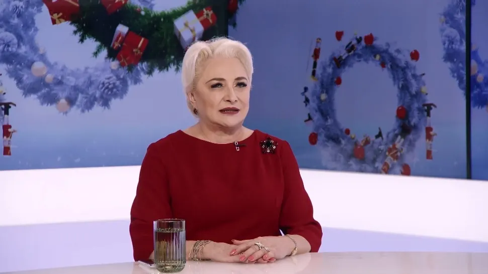 Viorica Dăncilă, interviu de colecție în Ajunul Crăciunului, la Televiziunea Poporului - VIDEO