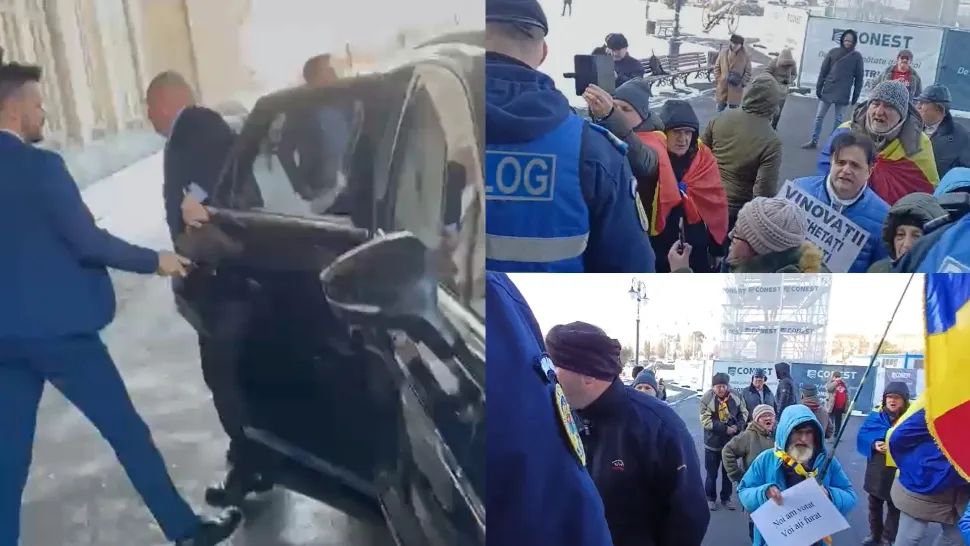 Bolojan, huiduit de zeci de oameni la Iași. Oamenii au scandat: ”Ieși afară, javră ordinară” - VIDEO 