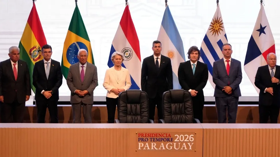Acordul Mercosur a fost semnat. Săgeți către Trump în discursurile reprezentanților UE, Ursula von der Leyen și Antonio Costa. VIDEO