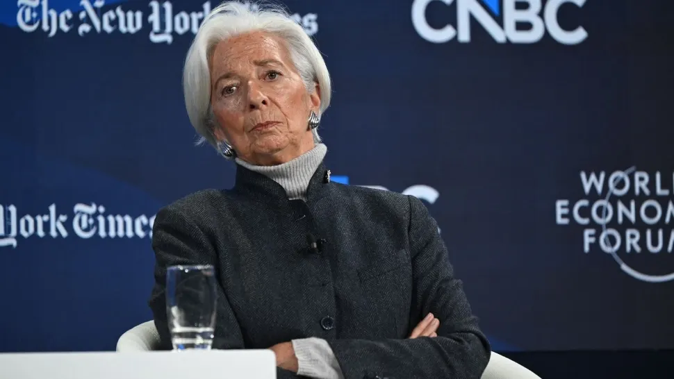 Tensiuni la Davos. Președinta BCE, Christine Lagarde, a plecat de la o cină după atacul unui oficial american 