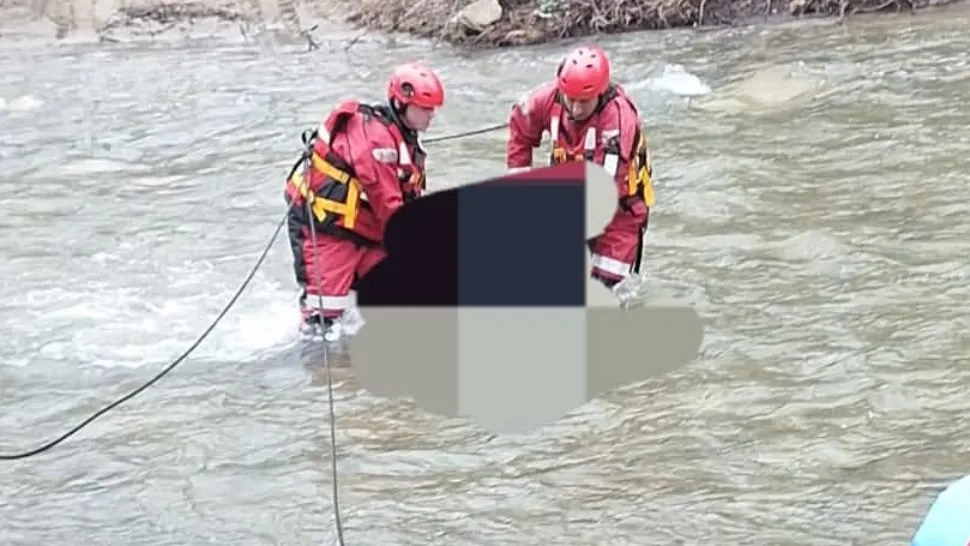 Tragedie în Mehedinți: un bărbat a fost scos fără viață din râul Topolnița
