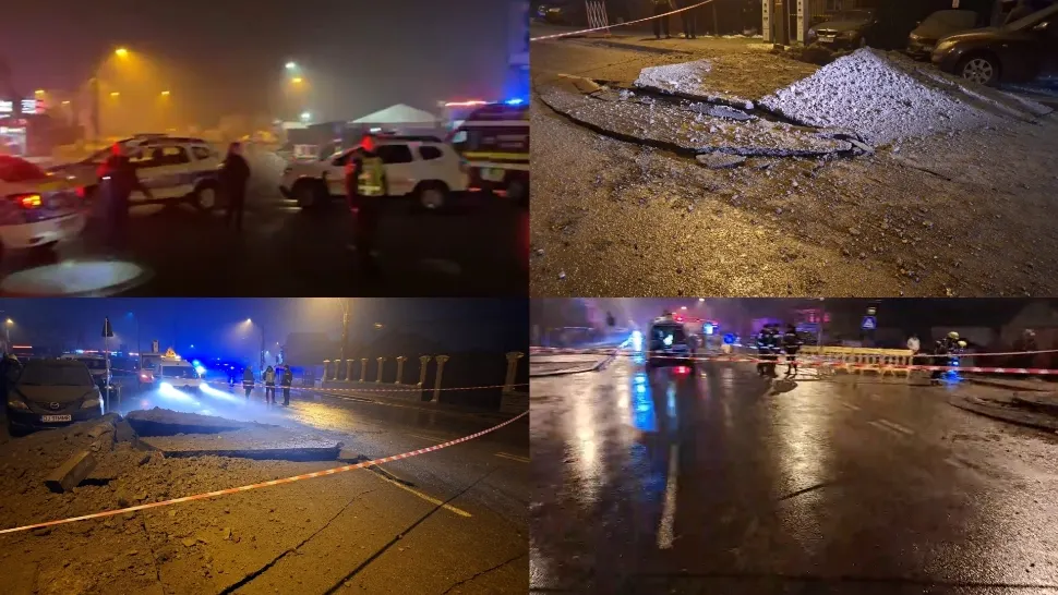  Scurgeri de gaze în Craiova. Zeci de oameni au fost evacuați-FOTO/VIDEO 