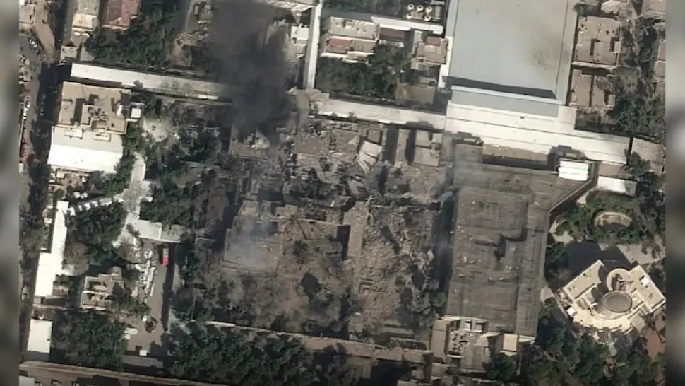 Palatul liderului de la Teheran a fost distrus în totalitate. Imagini din satelit care arată dezastrul