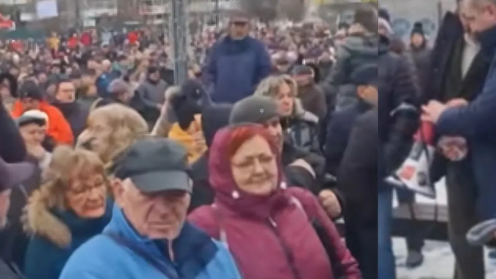 PROTESTE de amploare în Harghita, față de măsurile de austeritate ale lui Bolojan: oamenii cer ieșirea UDMR de la guvernare