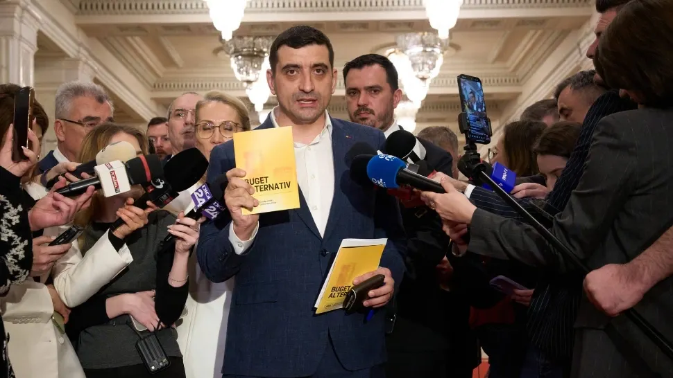 George Simion, președintele AUR: „AUR votează în interesul românilor!”