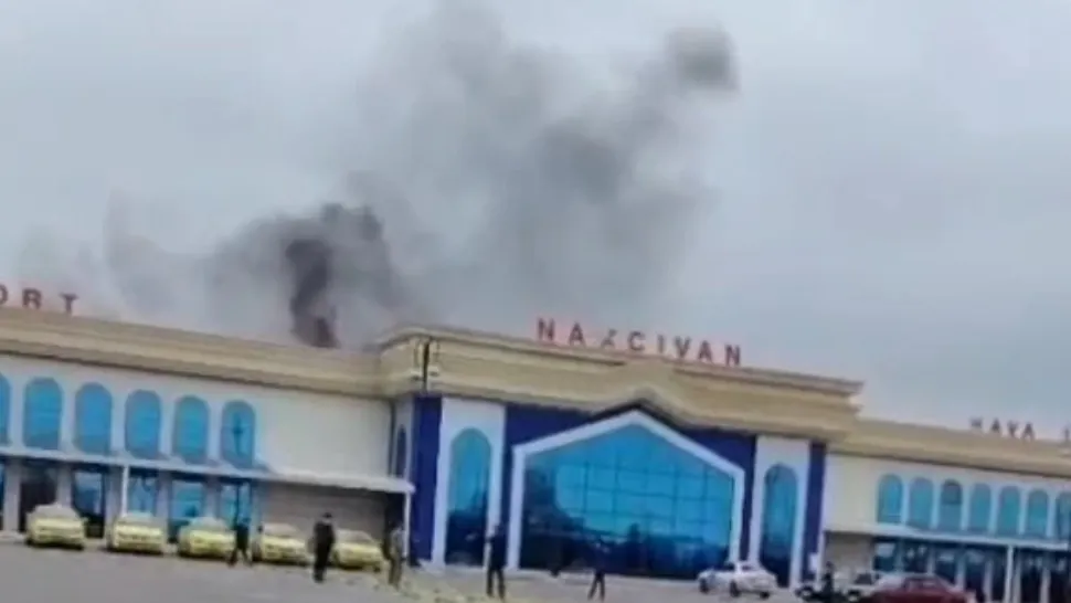 Rachete sau drone venite din direcția Iranului au căzut pe un aeroport din Azerbaidjan. Guvernul azer a transmis că își rezervă dreptul la represalii - VIDEO